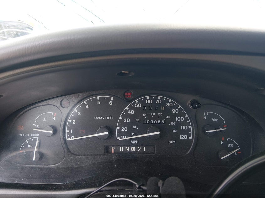 1999 FORD RANGER TRUCK 3.0L V-6 152HP