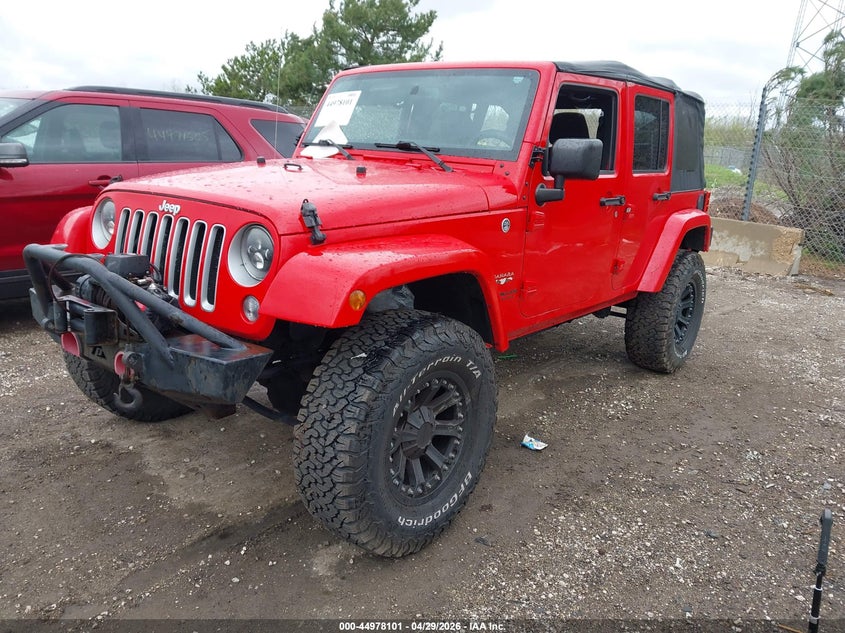 2016 Jeep Wrangler Unlimited Sahara 1C4BJWEG1GL336408 photo 1