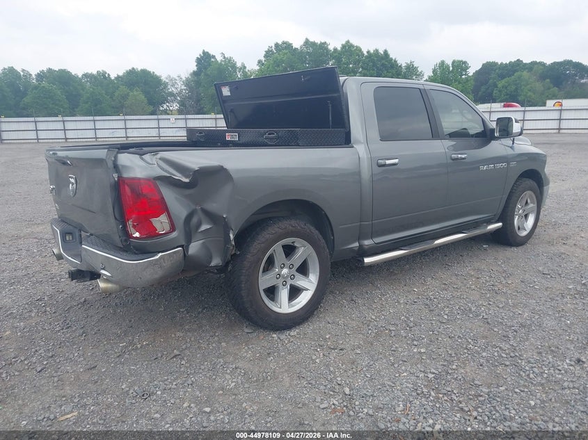 1C6RD6LT2CS212838 2012 Ram 1500 5.7 Ram Slt grey
