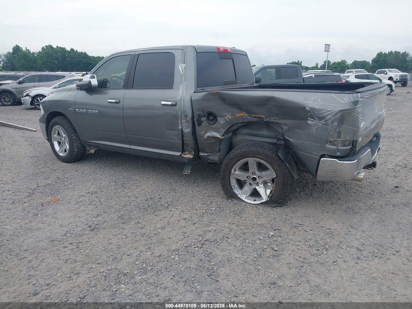 Vin: 1c6rd6lt2cs212838, lot: 45475533, ram 1500 slt 20123