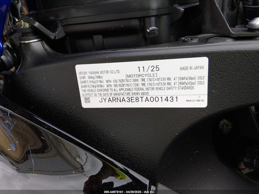 2026 YAMAHA YZF890 SPORT_BIKE 3