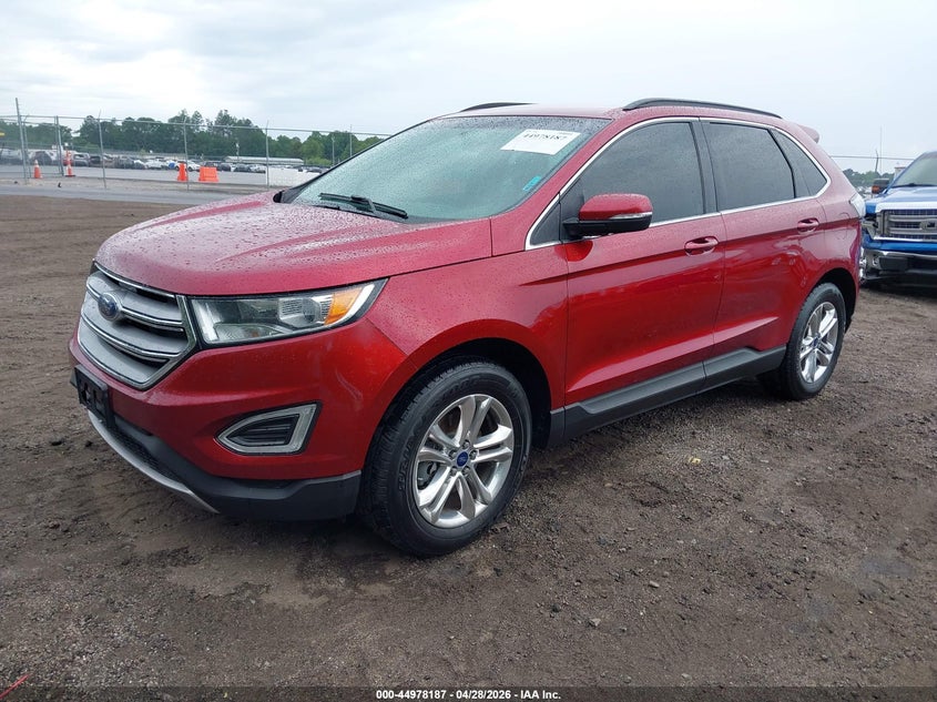 Vin: 2fmtk3j82fbb84566, lot: 45475611, ford edge sel 20152