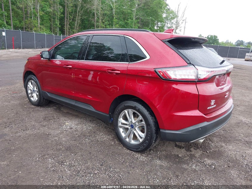 Vin: 2fmtk3j82fbb84566, lot: 45475611, ford edge sel 20153