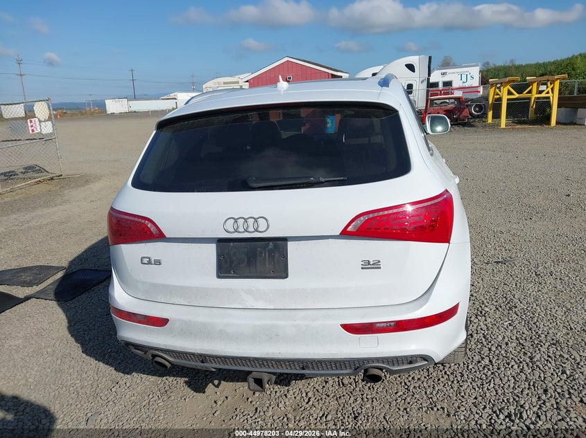 2012 Audi Q5 3.2 3.2 Premium Plus white Lot 111044978203 Vin WA1DKAFPXCA098419