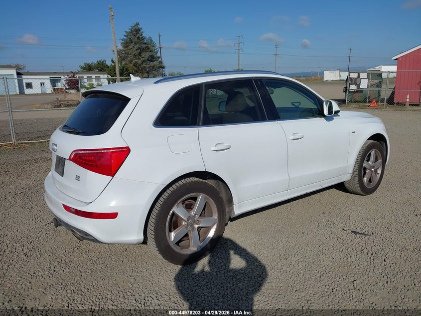 2012 Audi Q5 3.2 3.2 Premium Plus white Lot 111044978203 Vin WA1DKAFPXCA098419