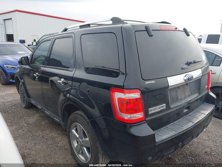 2012 Ford Escape 3.0 Limited black Lot 111044978286 Vin 1FMCU0EG0CKC17253