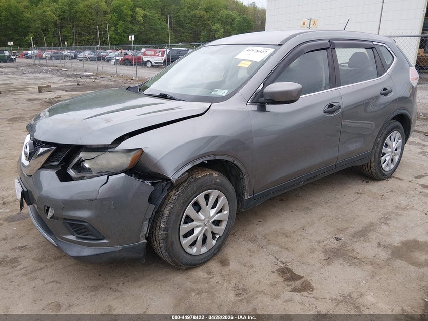 2016 Nissan Rogue S KNMAT2MV7GP617796 photo 1