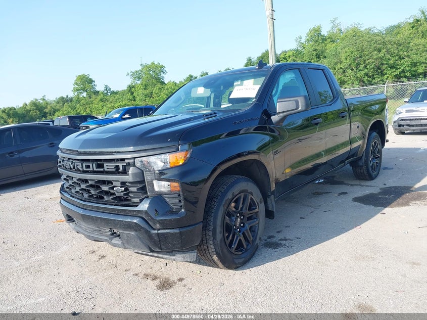 2026 Chevrolet Silverado 1500 2wd  Standard Bed Custom 1GCRABEK2TZ137502 photo 1