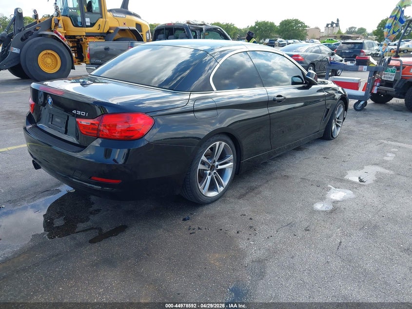 Vin: wba4u7c3xh5j54814, lot: 45476016, bmw 430i 20174