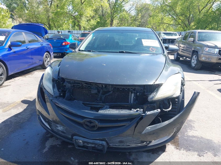 2012 Mazda 6 2.5 I Touring grey Lot 111044978602 Vin 1YVHZ8DHXC5M37058