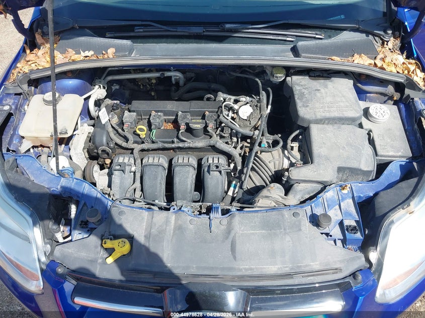 2012 Ford Focus 2.0 Se blue Lot 111044978628 Vin 1FAHP3K21CL414136