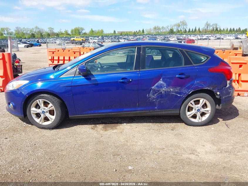 2012 Ford Focus 2.0 Se blue Lot 111044978628 Vin 1FAHP3K21CL414136