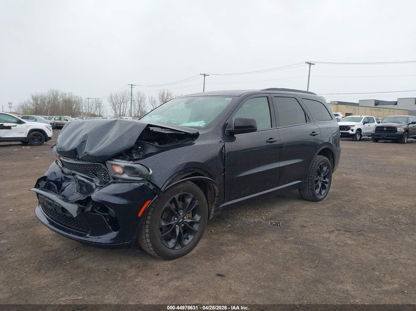 Vin: 1c4rdjag8rc208412, lot: 45476055, dodge durango sxt awd 20242