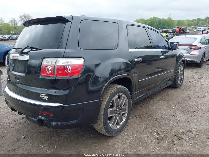Vin: 1gkkrted7bj300714, lot: 45476165, gmc acadia denali 20114