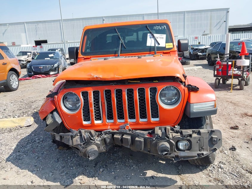 2020 Jeep Gladiator Overland 4X4 VIN: 1C6HJTFG4LL189283 Lot: 44978759