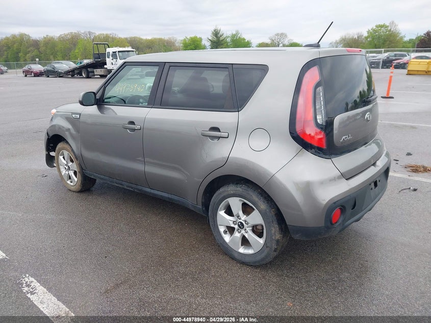 Vin: kndjn2a25h7423242, lot: 45476364, kia soul 20173