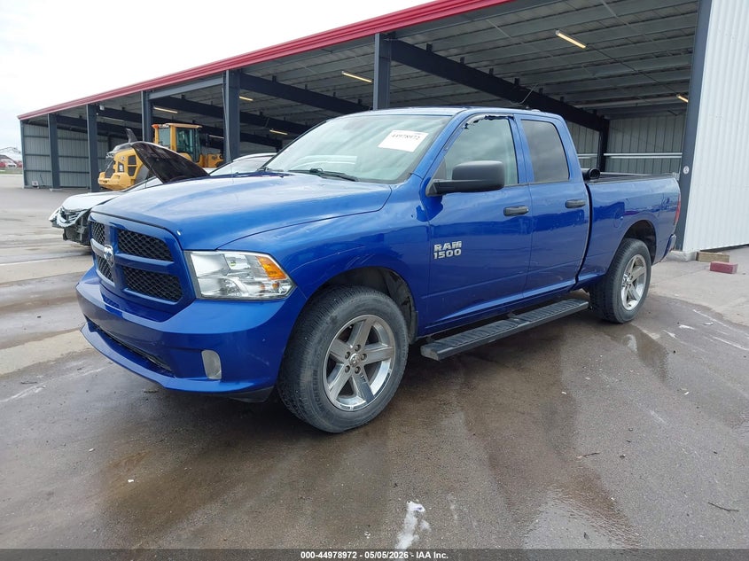 Vin: 1c6rr7fg5js130167, lot: 45476396, ram 1500 express  4x4 6'4 box 20182