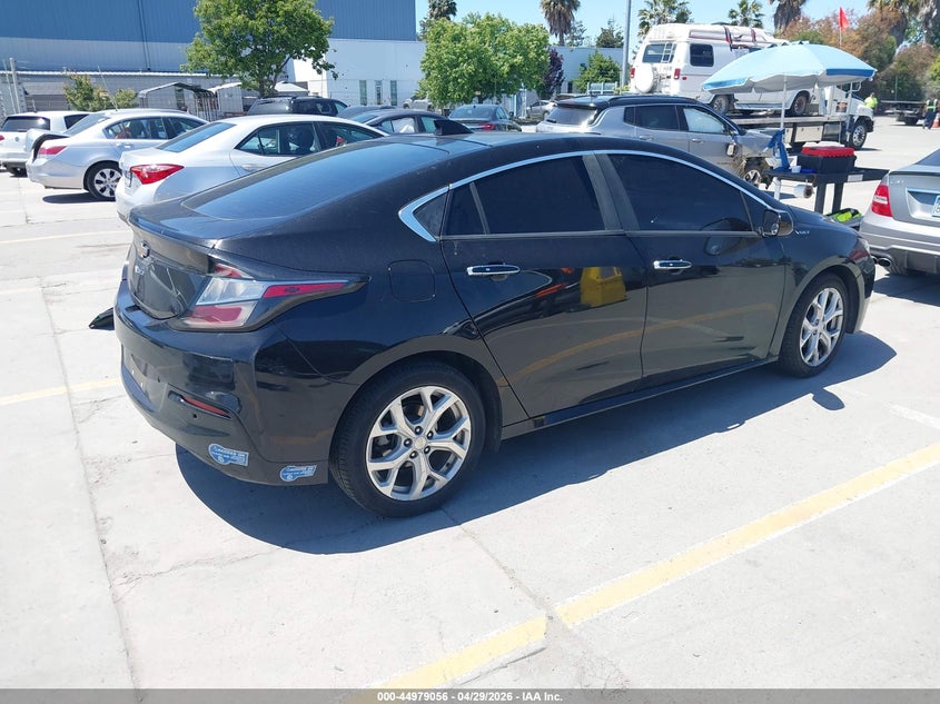 Vin: 1g1rd6s5xgu108192, lot: 45476480, chevrolet volt premier 20164