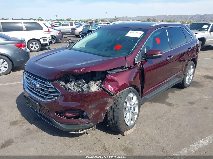 2FMPK4K94KBC21125 2019 Ford Edge Titanium photo 1