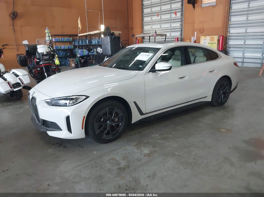 Vin: wby73aw03rfr97491, lot: 45476504, bmw i4 gran coupe edrive40 20242