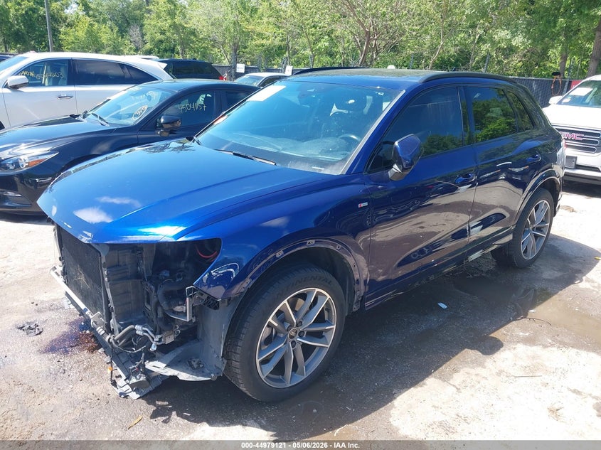 Vin: wa1eecf30m1049378, lot: 45476545, audi q3 premium plus 45 tfsi s line quattro tiptronic 20212