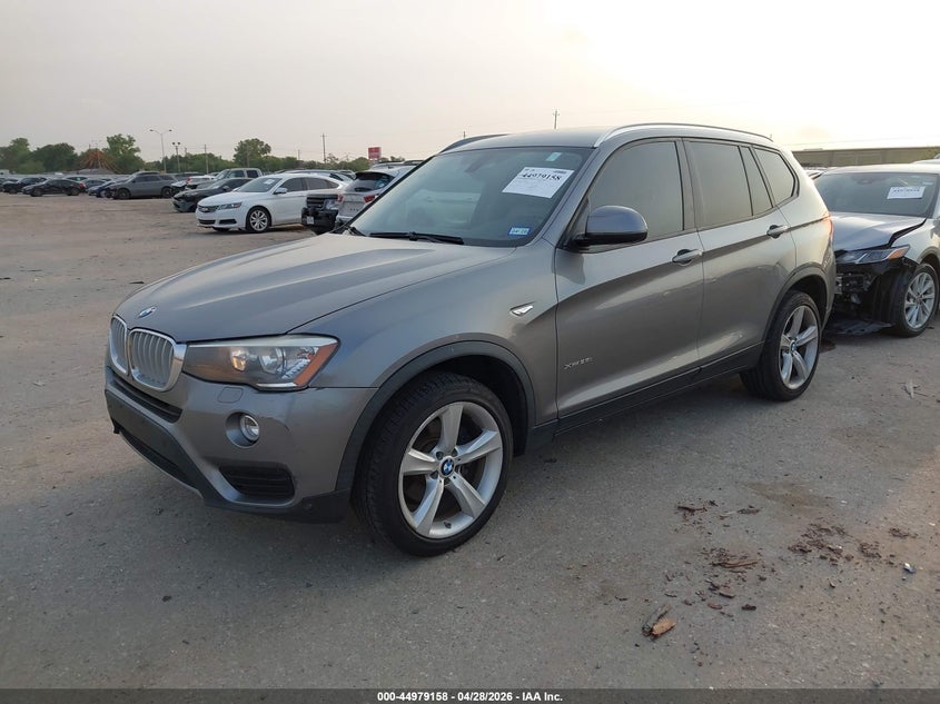 Vin: 5uxwx9c52h0t09707, lot: 45476584, bmw x3 xdrive28i 20172