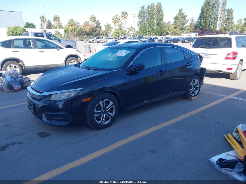 2016 Honda Civic Lx 19XFC2F57GE206241 photo 1