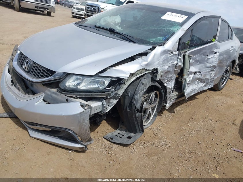 2015 HONDA CIVIC auction photo 2