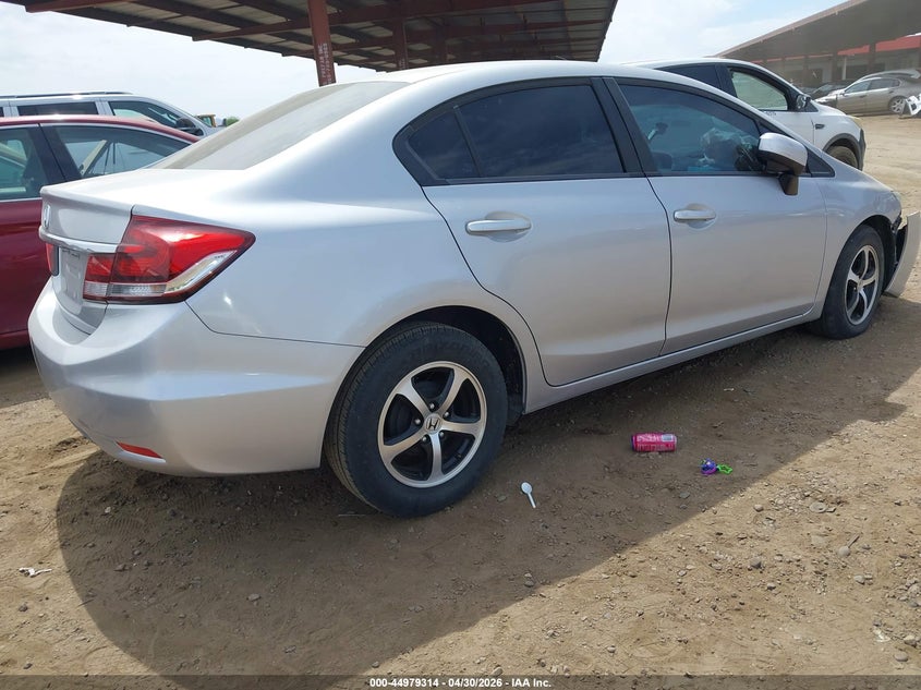 2015 HONDA CIVIC auction photo 4