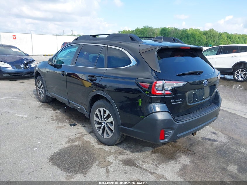 Vin: 4s4btafc3m3177729, lot: 45476937, subaru outback premium 20213
