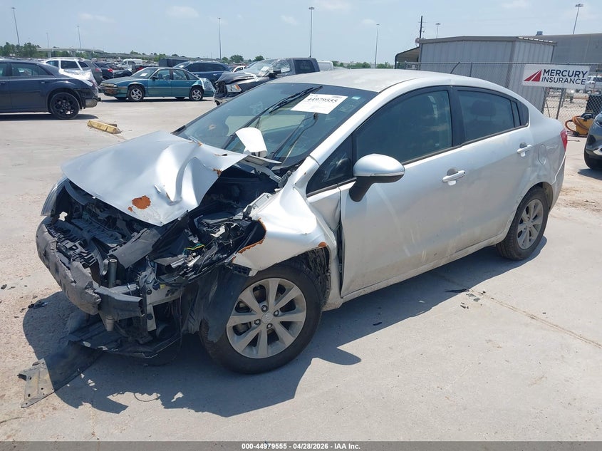 Vin: knadn4a38c6052820, lot: 45476980, kia rio ex 20122
