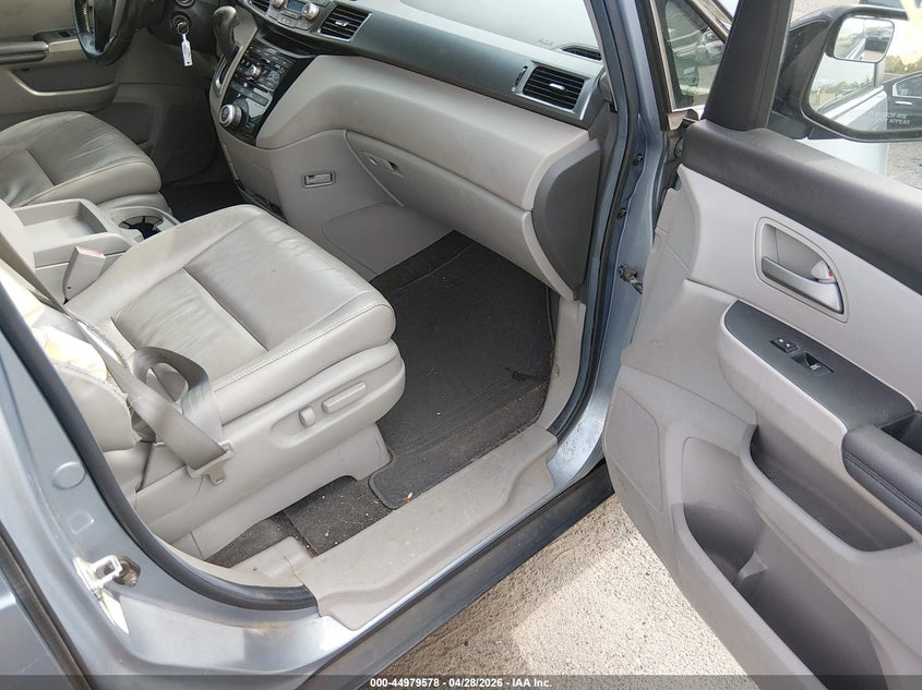 2012 Honda Odyssey 3.5 Ex-L blue Lot 111044979578 Vin 5FNRL5H64CB047266