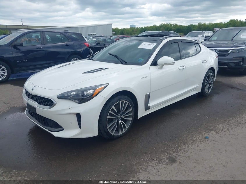 Vin: knae25la7j6010540, lot: 45477071, kia stinger premium 20182