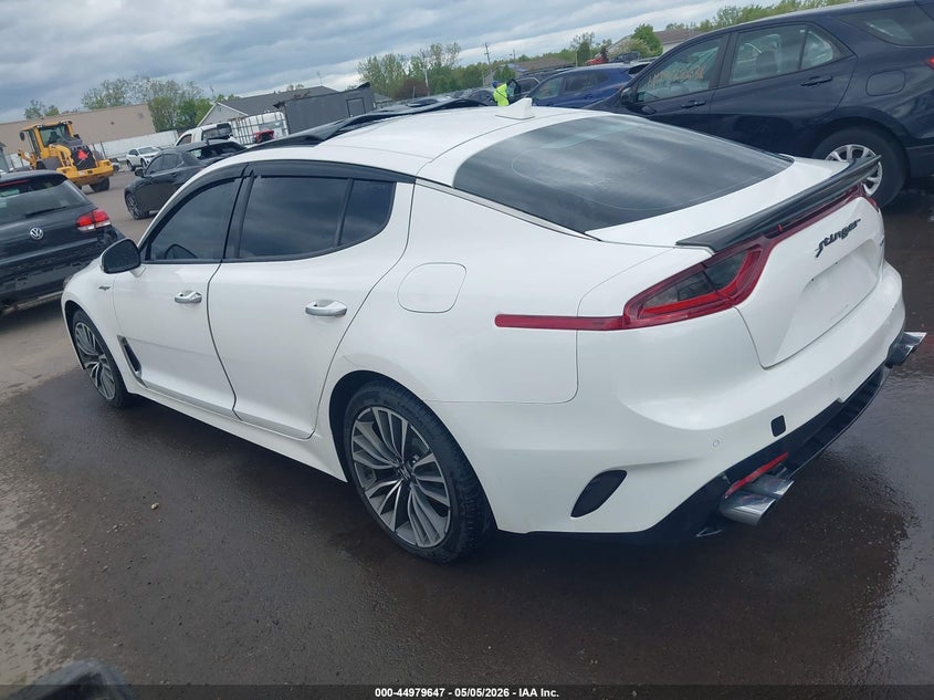 Vin: knae25la7j6010540, lot: 45477071, kia stinger premium 20183