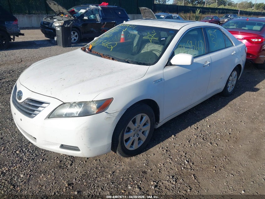 2007 Toyota Camry Hybrid JTNBB46K673003489 photo 1
