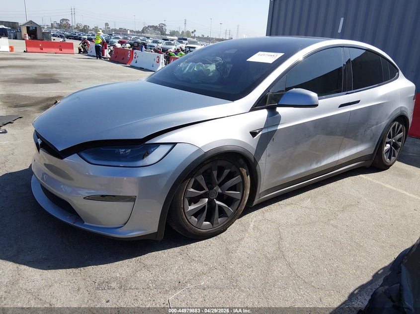 2025 TESLA MODEL X auction photo 2