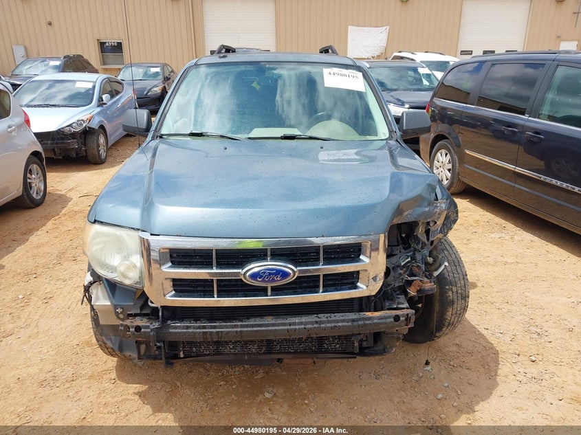 2010 Ford Escape 2.5 Xlt blue Lot 111044980195 Vin 1FMCU0D71AKB11649