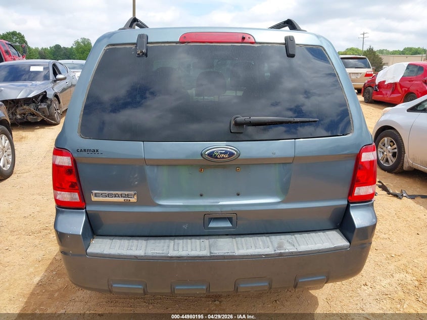 2010 Ford Escape 2.5 Xlt blue Lot 111044980195 Vin 1FMCU0D71AKB11649