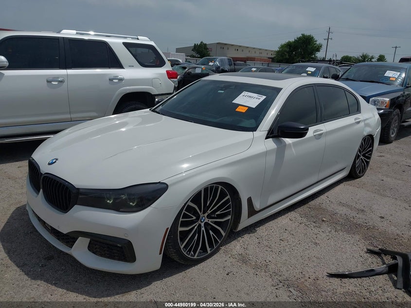 Vin: wba7e2c51jb214999, lot: 45477623, bmw 740i 20182