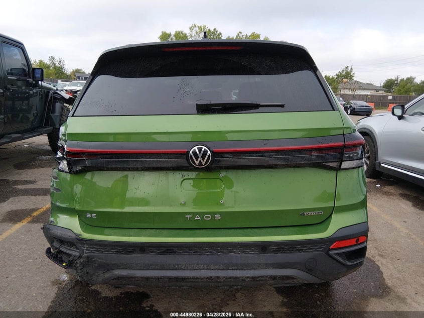 2025 VOLKSWAGEN TAOS 1.5T SE BLACK — Фото 17