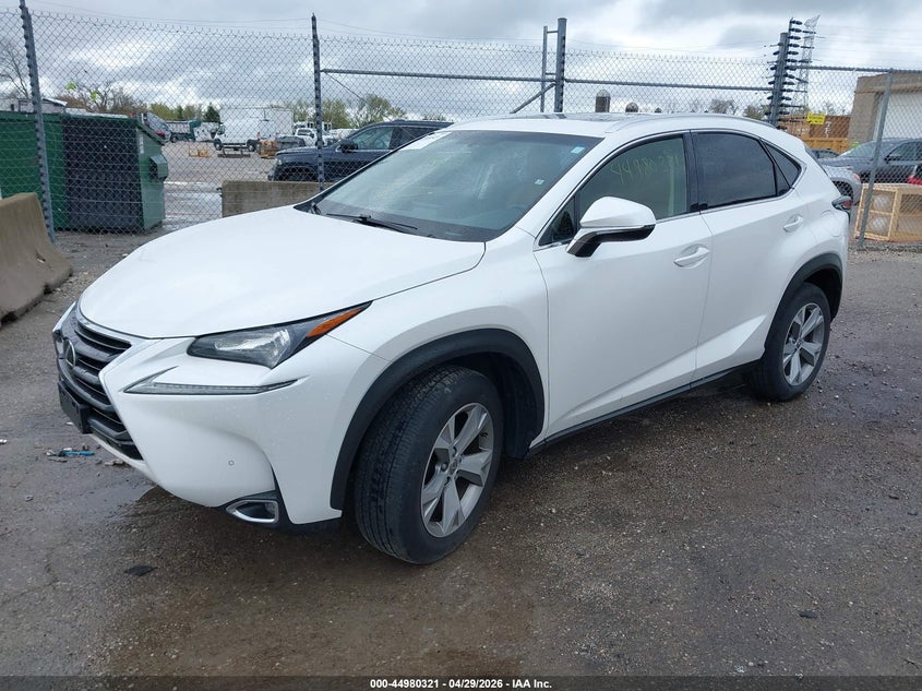 2017 Lexus Nx 200t JTJBARBZ4H2109855 photo 1
