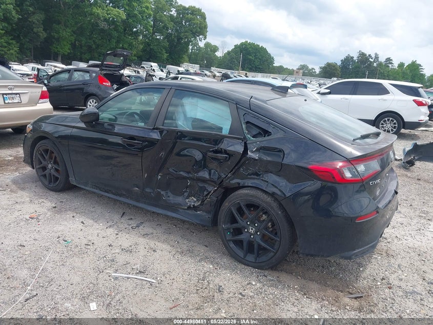 Vin: 19xfl2g83ne022758, lot: 45477875, honda civic sport 20223