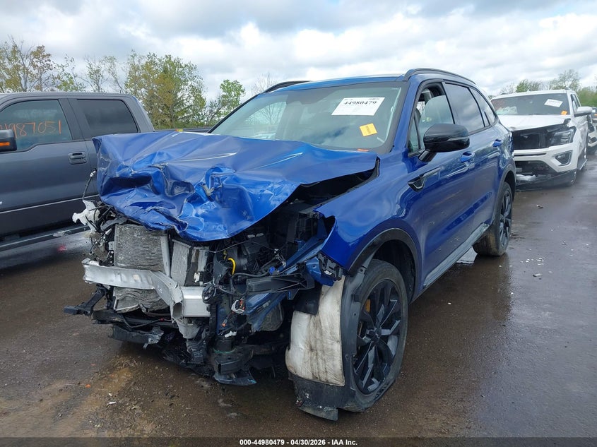 VIN 5XYRKDLF6NG159664 2022 KIA SORENTO SX