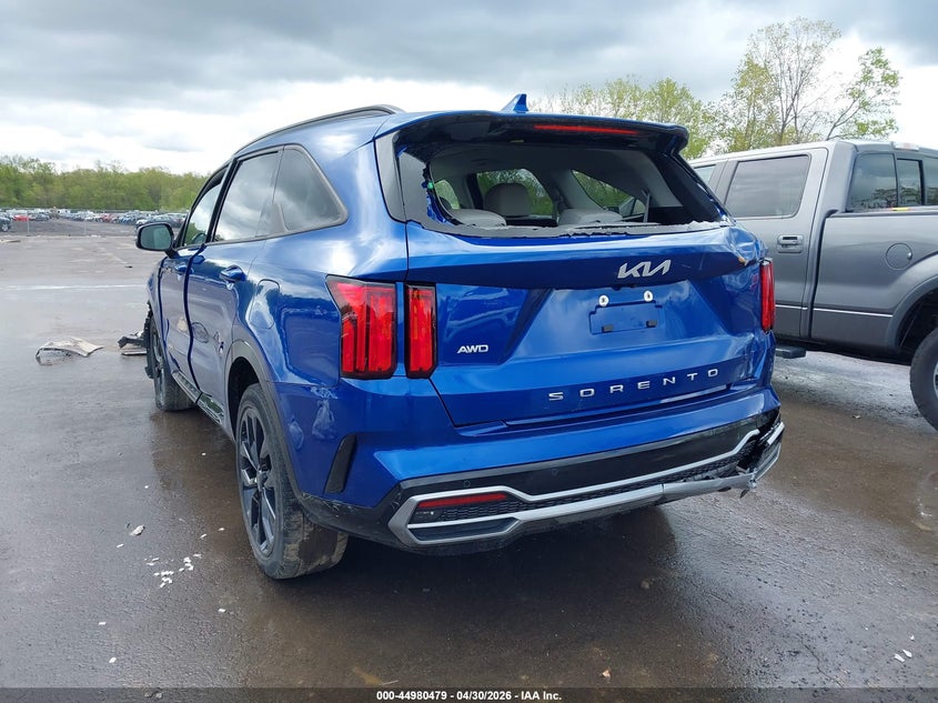 VIN 5XYRKDLF6NG159664 2022 KIA SORENTO SX