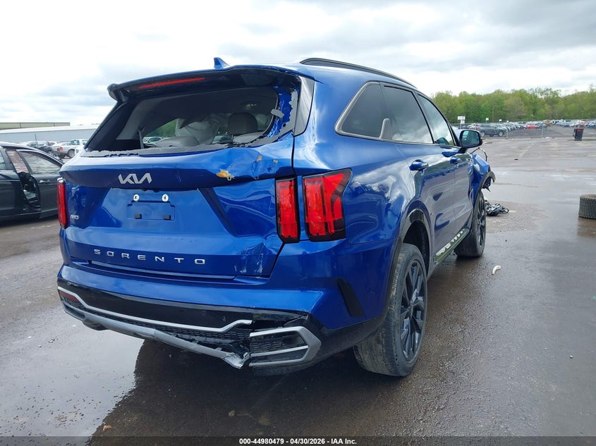 VIN 5XYRKDLF6NG159664 2022 KIA SORENTO SX