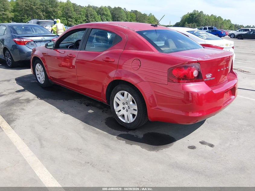 Vin: 1c3cdzab9cn201428, lot: 45477953, dodge avenger se 20123