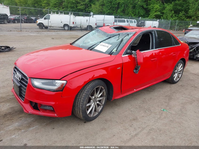 Vin: waubfafl7gn002854, lot: 45477963, audi a4 2.0t premium 20162