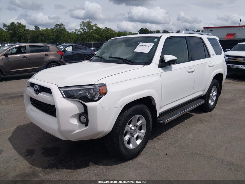 Vin: jtezu5jr6g5122795, lot: 45477972, toyota 4runner sr5 premium 20162