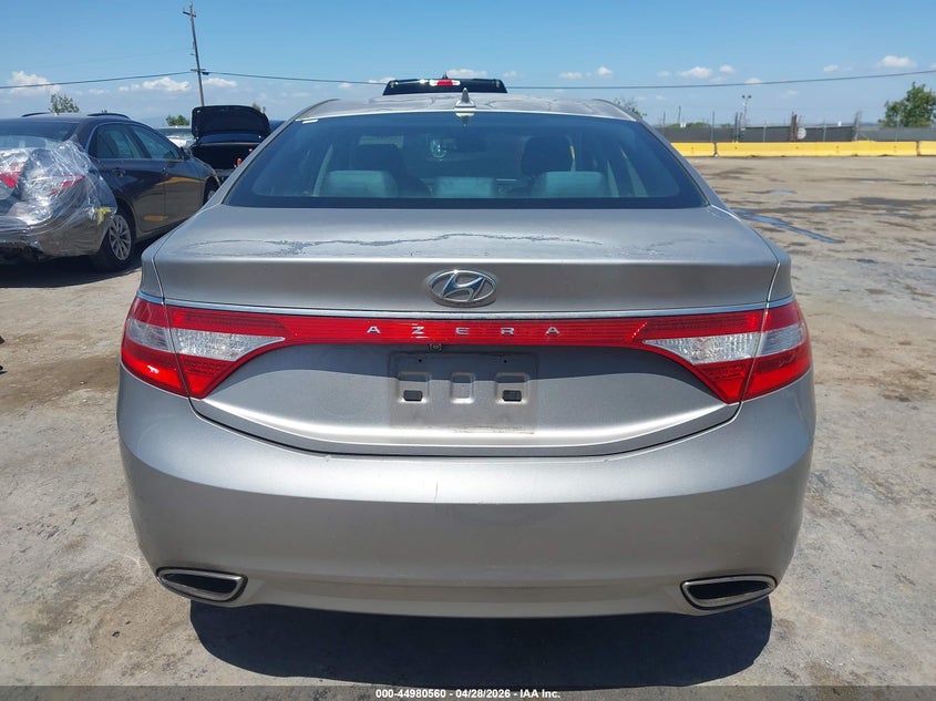 2013 Hyundai Azera VIN: KMHFG4JG2DA215500 Lot: 44980560