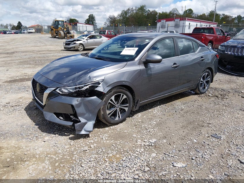 2022 Nissan Sentra Sv Xtronic Cvt 3N1AB8CVXNY244193 photo 1